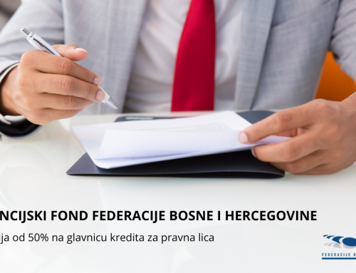 Lakši pristup kreditnim sredstvima za privrednike: garancija 50% na kredite putem Razvojne banke FBiH