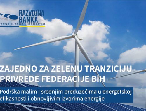 15,4 miliona KM kreditnih sredstava za zelenu tranziciju privrede Federacije BiH